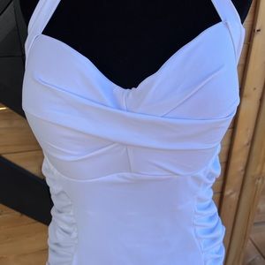 Vintage Marilyn Style one piece swimsuit Size XXL
